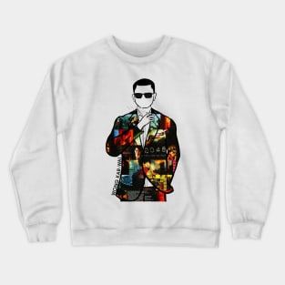 A Portrait of Wong Kar-Wai director of 2046 Crewneck Sweatshirt